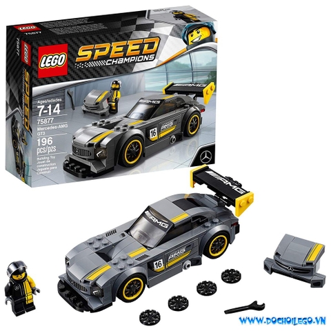 75877 Siêu xe  Mercedes-Amg Gt3 LEGO Speed Champions