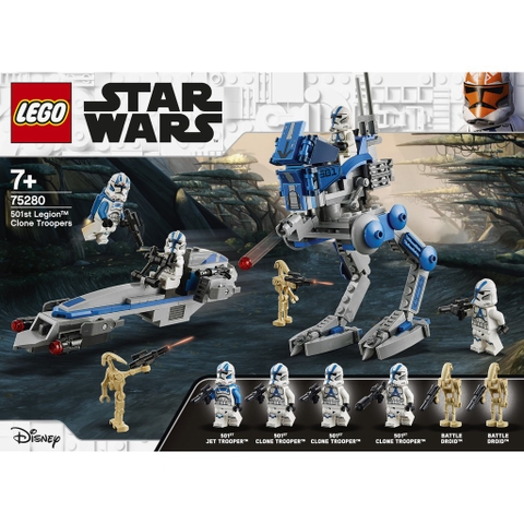 75280 LEGO Star Wars 501st Legion Clone Troopers