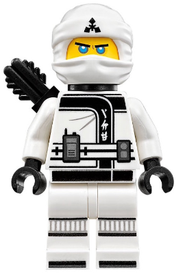 Zane - Black Quiver - Nhân vật trong Đồ chơi lắp ráp Iego The Iego Ninjago Movie minifigure - njo318