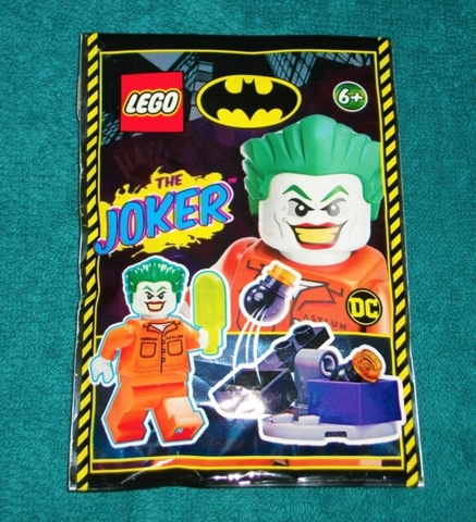 212011 LEGO Super Heroes: Batman II foil pack #3  - Nhân vật The Joker