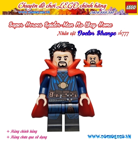 Doctor Strange - Necklace, Rubber Cape - chủ đề Lego Super Heroes Spider-Man No Way Home: