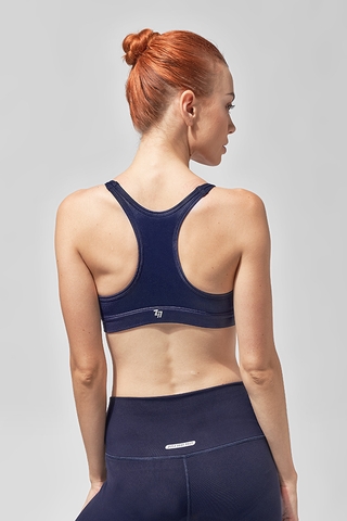 HH247 SPORTS BRA - NAVY - H2A70