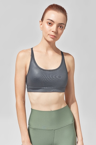 HH247 SPORTS BRA - GREY - H2A40