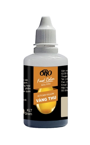 Màu Vàng Thu- Autumn Yellow - 50 gr