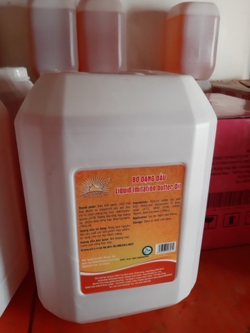 Bơ Dạng Dầu RUNLONG Can 20 Lít - Liquid Imitation Butter Oil