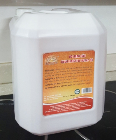 Bơ Dạng Dầu RUNLONG Can 20 Lít - Liquid Imitation Butter Oil
