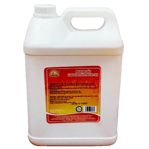 Bơ Dạng Dầu RUNLONG Can 5 Lít - Liquid Imitation Butter Oil