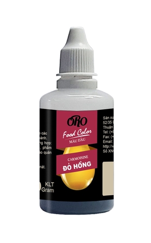 Màu Đỏ Hồng - Carmoisine - 50 gr