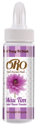 Màu phun ORO - Tím - 40 Gr