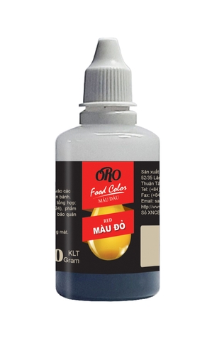 Màu Đỏ - Red - 50 gr