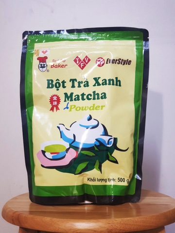 Bột trà xanh 500gr EVERSTYLE - Đài Loan