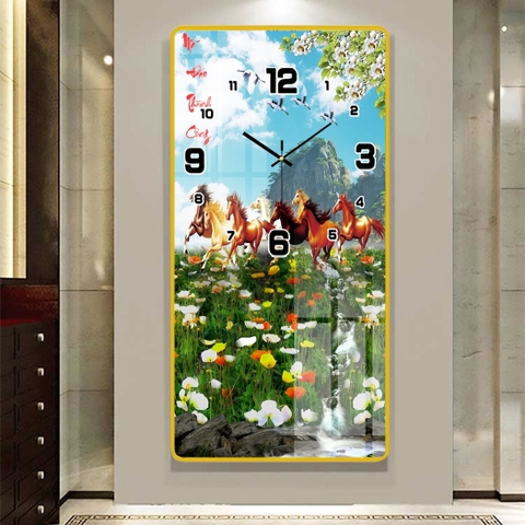 Tranh Đồng Hồ Tráng Gương Mã Đáo Thành Công SGP 1692275 Tranh Đồng Hồ Tráng Gương Mã Đáo Thành Công SGP 1692275