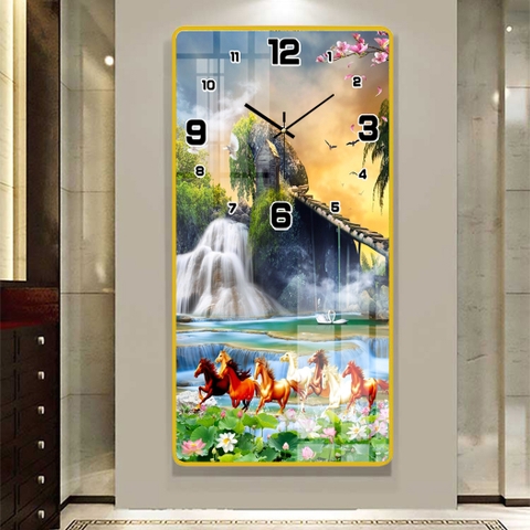 Tranh Đồng Hồ Tráng Gương Mã Đáo Thành Công SGP 1692276 Tranh Đồng Hồ Tráng Gương Mã Đáo Thành Công SGP 1692276