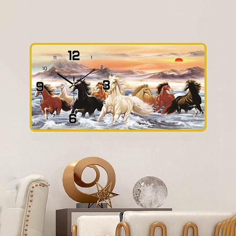 Tranh Đồng Hồ Tráng Gương Mã Đáo Thành Công SGP 1692253 Tranh Đồng Hồ Tráng Gương Mã Đáo Thành Công SGP 1692253