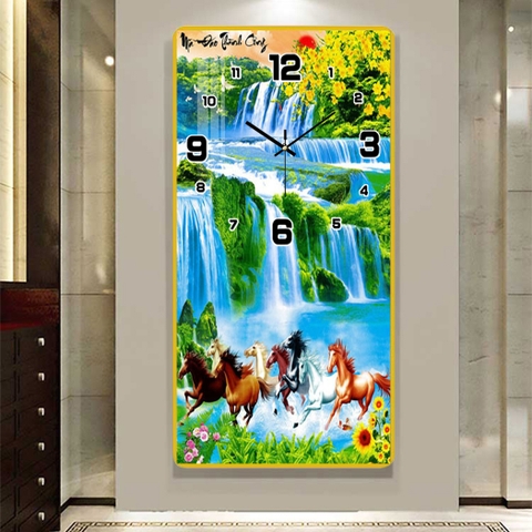 Tranh Đồng Hồ Tráng Gương Mã Đáo Thành Công SGP 1692267 Tranh Đồng Hồ Tráng Gương Mã Đáo Thành Công SGP 1692267