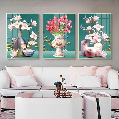 Tranh Tráng Gương - Tranh Hoa Và Bướm SGP 6132208 Tranh Tráng Gương - Tranh Hoa Và Bướm SGP 6132208