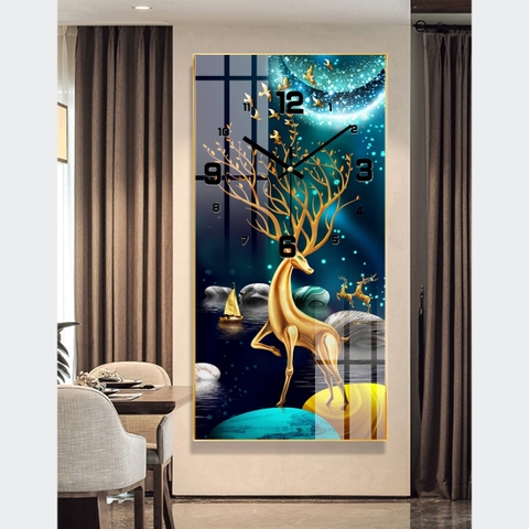 Tranh Đồng Hồ Tráng Gương SGP 1182201 Tranh Đồng Hồ Tráng Gương SGP 1182201