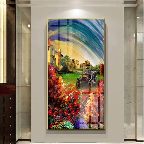 Tranh Khổ Dọc - Tranh Cánh Đồng Châu Âu SGP 2742210 Tranh Khổ Dọc - Tranh Cánh Đồng Châu Âu SGP 2742210