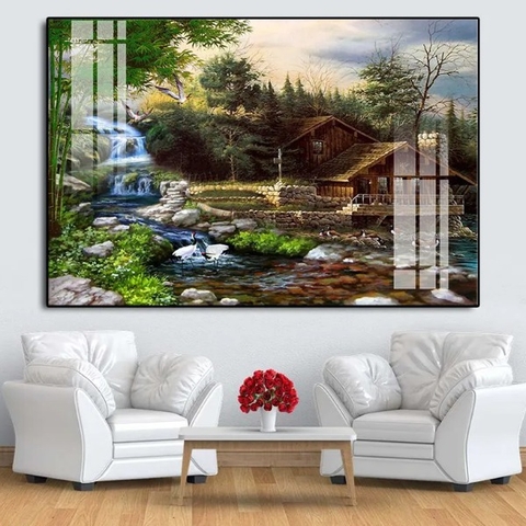 Tranh Tráng Gương - Tranh Sơn Thủy SGP 2742215 Tranh Tráng Gương - Tranh Sơn Thủy SGP 2742215