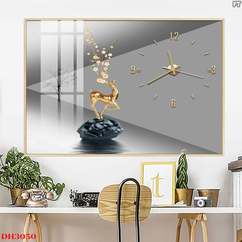 Tranh Đồng Hồ Tráng Gương Hiện Đại SGP 27249 Tranh Đồng Hồ Tráng Gương Hiện Đại SGP 27249