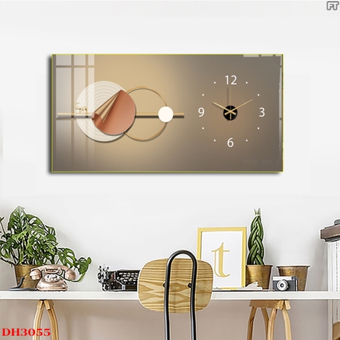 Tranh Đồng Hồ Tráng Gương Hiện Đại SGP 27204 Tranh Đồng Hồ Tráng Gương Hiện Đại SGP 27204