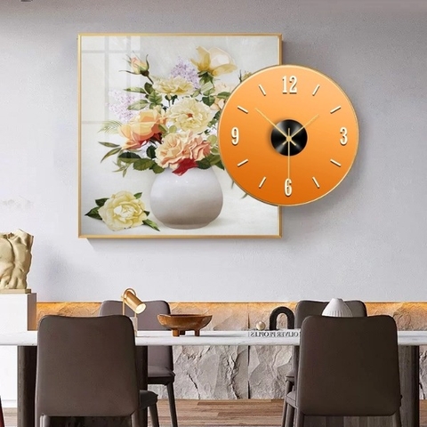 Tranh Đồng Hồ Tráng Gương Hiện Đại SGP 4017 Tranh Đồng Hồ Tráng Gương Hiện Đại SGP 4017