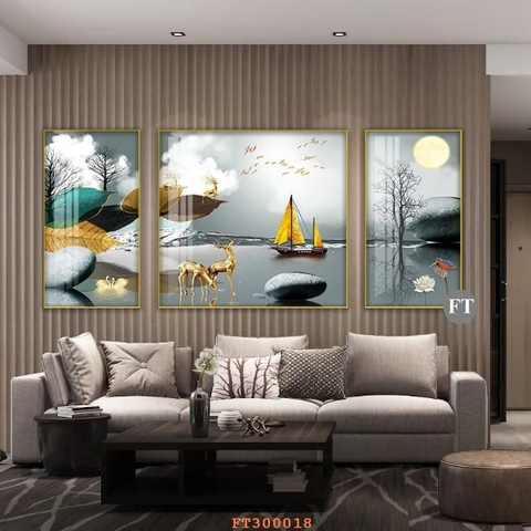Tranh Tráng Gương - Bộ Tranh Hiện Đại SGP 1282212 Tranh Tráng Gương - Bộ Tranh Hiện Đại SGP 1282212