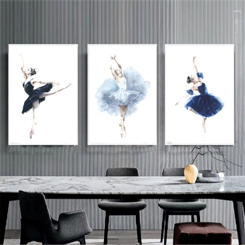 Tranh Canvas - Bộ Tranh Múa Ballet Hiện Đại SGP 2232201