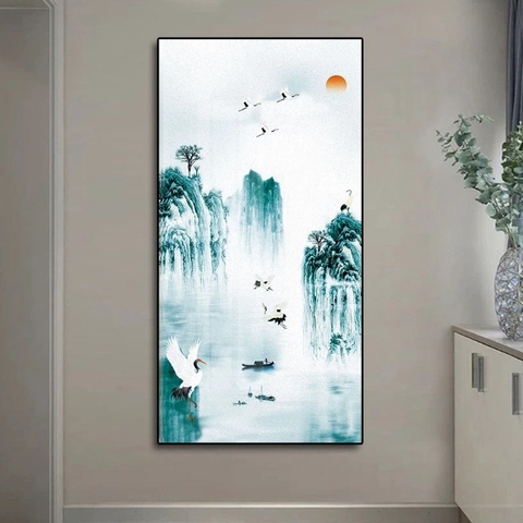 Tranh Khổ Dọc - Tranh Sơn Thủy SGP 2932201 Tranh Khổ Dọc - Tranh Sơn Thủy SGP 2932201