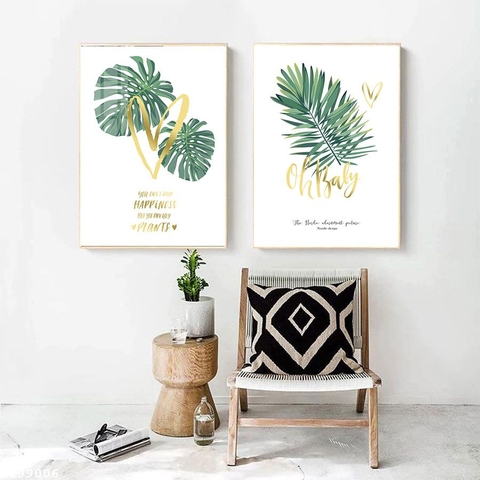 Tranh Canvas - Tranh Bộ Lá Cây Nhiệt Đới SGP 2132233 Tranh Canvas - Tranh Bộ Lá Cây Nhiệt Đới SGP 2132233