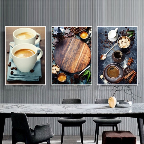 Tranh Tráng Gương - Bộ Tranh Cà Phê Espresso SGP 2132214 Tranh Tráng Gương - Bộ Tranh Cà Phê Espresso SGP 2132214