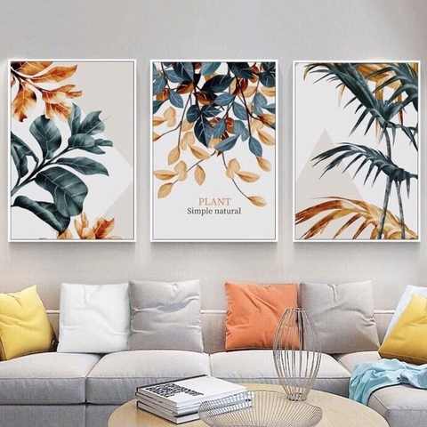 Tranh Tráng Gương - Tranh Lá Rừng Bắc Âu SGP 6132207 Tranh Tráng Gương - Tranh Lá Rừng Bắc Âu SGP 6132207