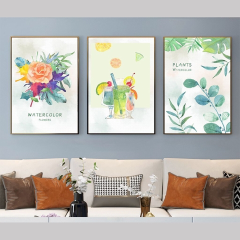 Tranh Tráng Gương - Tranh Hoa Lá Mùa Hè SGP 6132212 Tranh Tráng Gương - Tranh Hoa Lá Mùa Hè SGP 6132212