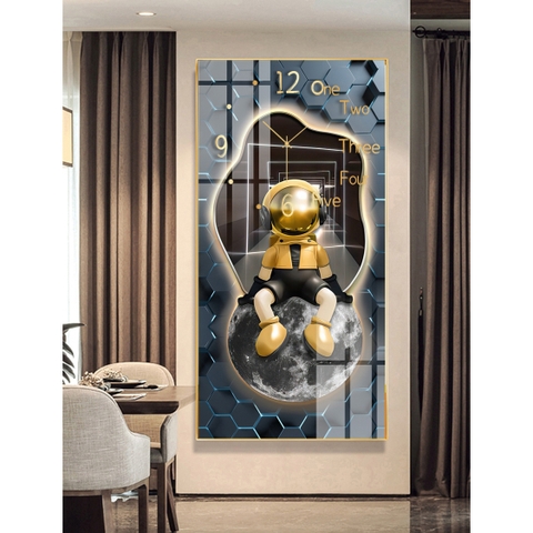 Tranh Đồng Hồ Tráng Gương Bearbrick SGP 1782213 Tranh Đồng Hồ Tráng Gương Bearbrick SGP 1782213