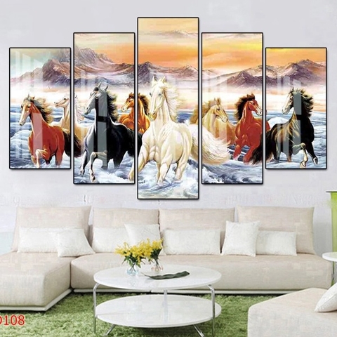 Tranh Tráng Gương - Tranh Hiện Đại Mã Đáo Thành Công SGP 1592221 Tranh Tráng Gương - Tranh Hiện Đại Mã Đáo Thành Công SGP 1592221