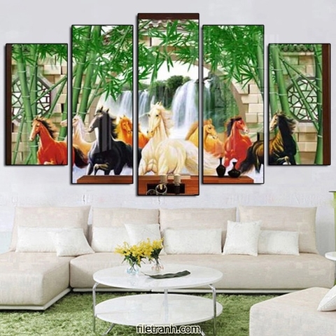 Tranh Tráng Gương - Tranh Hiện Đại Mã Đáo Thành Công SGP 1592224 Tranh Tráng Gương - Tranh Hiện Đại Mã Đáo Thành Công SGP 1592224