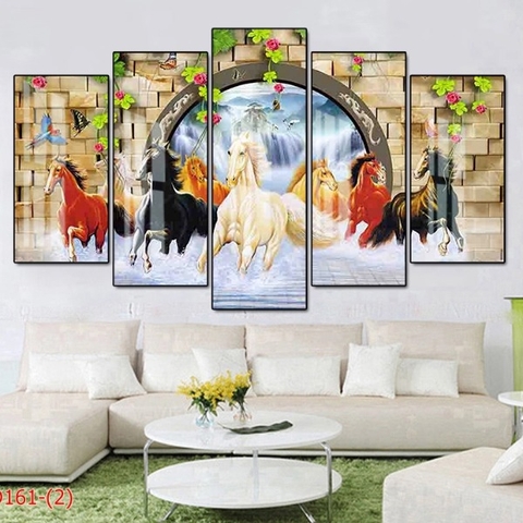 Tranh Tráng Gương - Tranh Hiện Đại Mã Đáo Thành Công SGP 1592228 Tranh Tráng Gương - Tranh Hiện Đại Mã Đáo Thành Công SGP 1592228
