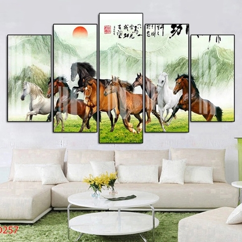 Tranh Tráng Gương - Tranh Hiện Đại Mã Đáo Thành Công SGP 1592235 Tranh Tráng Gương - Tranh Hiện Đại Mã Đáo Thành Công SGP 1592235