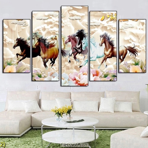 Tranh Tráng Gương - Tranh Hiện Đại Mã Đáo Thành Công SGP 1592232 Tranh Tráng Gương - Tranh Hiện Đại Mã Đáo Thành Công SGP 1592232