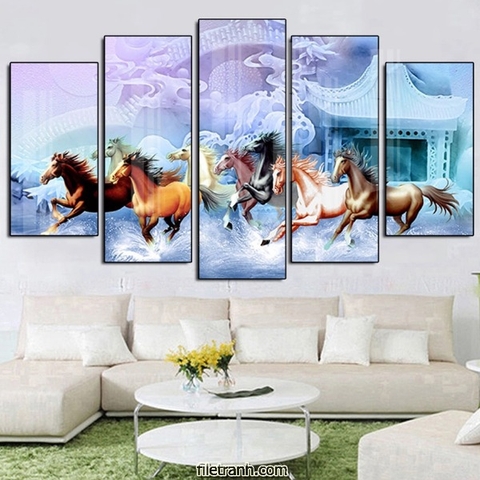 Tranh Tráng Gương - Tranh Hiện Đại Mã Đáo Thành Công SGP 1592231 Tranh Tráng Gương - Tranh Hiện Đại Mã Đáo Thành Công SGP 1592231