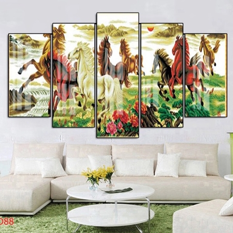 Tranh Tráng Gương - Tranh Hiện Đại Mã Đáo Thành Công SGP 1592217 Tranh Tráng Gương - Tranh Hiện Đại Mã Đáo Thành Công SGP 1592217