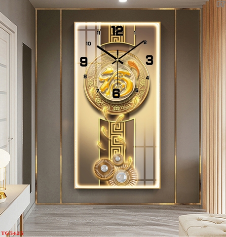 Tranh Đồng Hồ Tráng Gương Hiện Đại SGP 27244 Tranh Đồng Hồ Tráng Gương Hiện Đại SGP 27244