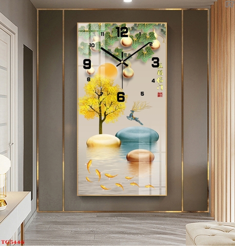 Tranh Đồng Hồ Tráng Gương Hiện Đại SGP 27217 Tranh Đồng Hồ Tráng Gương Hiện Đại SGP 27217