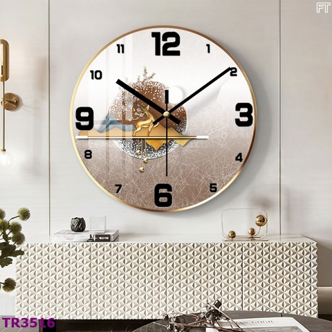 Tranh Đồng Hồ Tráng Gương Hiện Đại SGP 3941 Tranh Đồng Hồ Tráng Gương Hiện Đại SGP 3941