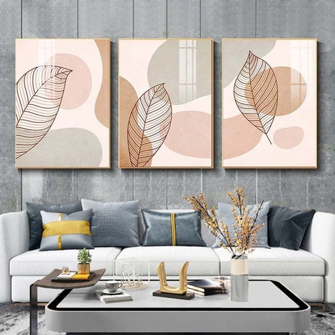 Tranh Canvas - Bộ Tranh Ba Chiếc Lá SGP 2332213 Tranh Canvas - Bộ Tranh Ba Chiếc Lá SGP 2332213