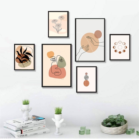 Tranh Bộ 6 Bức Hiện Đại SGP 442204 Tranh Bộ 6 Bức Hiện Đại SGP 442204