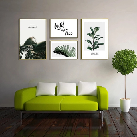 Tranh Canvas - Tranh Bộ Lá Rừng Bắc Âu SGP 1242201 Tranh Canvas - Tranh Bộ Lá Rừng Bắc Âu SGP 1242201