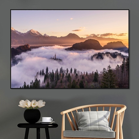 Tranh Tráng Gương - Tranh Hoàng Hôn SGP 4122203 Tranh Tráng Gương - Tranh Hoàng Hôn SGP 4122203