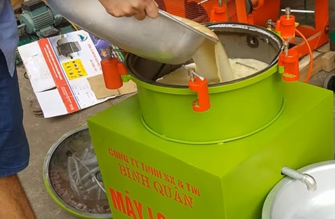 Máy lọc dầu lạc, lọc dầu thực vật giá rẻ trong như dầu đóng chai
