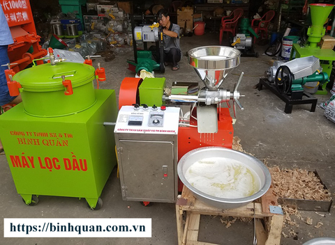 Máy ép dầu thực vật công nghiệp dành cho các hộ kinh doanh